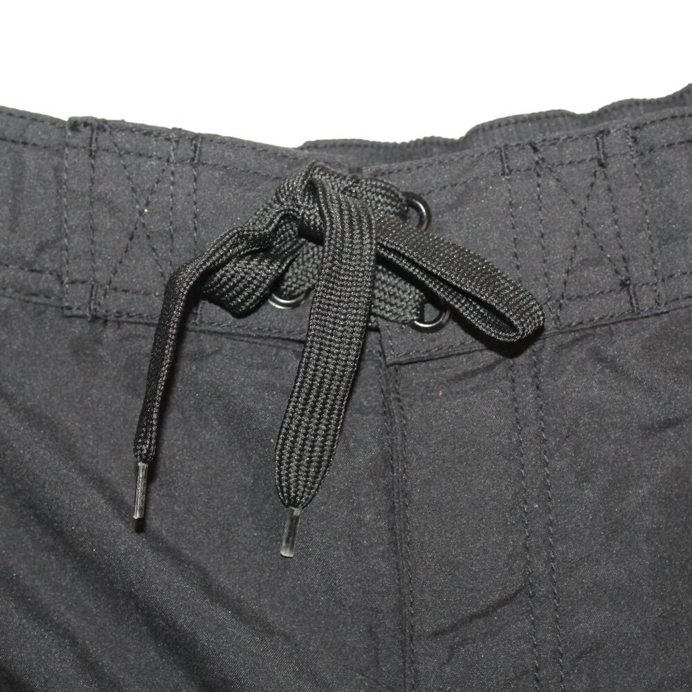 NWT Kanu Surf Mens 2XL Black Marina Cargo Pocket Swim Quick Dry Shorts - Picture 6 of 12
